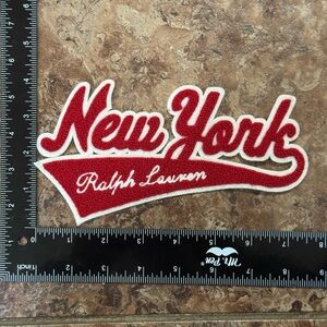 Ralph Lauren Red New York Emblem